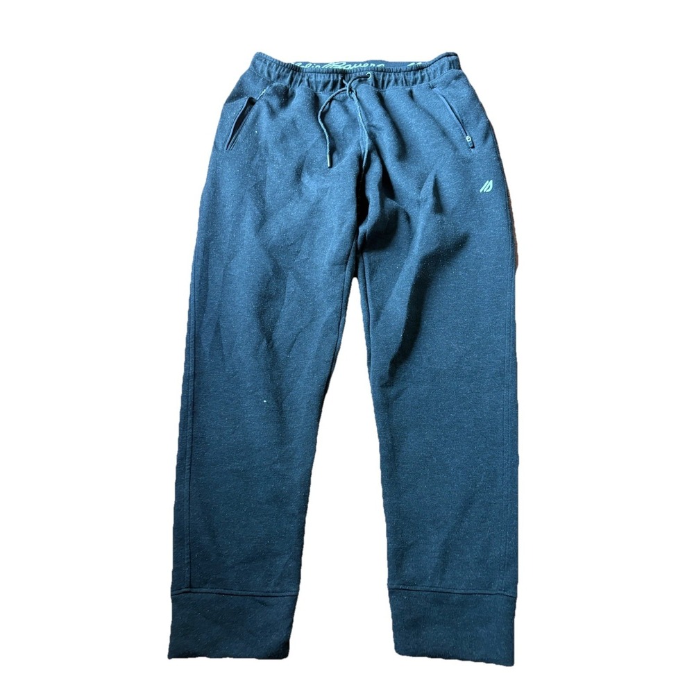 Eddie Bauer Men's Black SweatPants Drawstring Elastic Waist‎ Size M